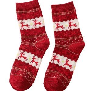 Reindeer Novelty Socks 